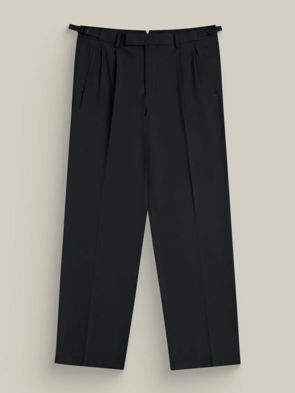 Sene Studio Ford FlexTech Wide-Leg Trousers - Black Men’s 34x32